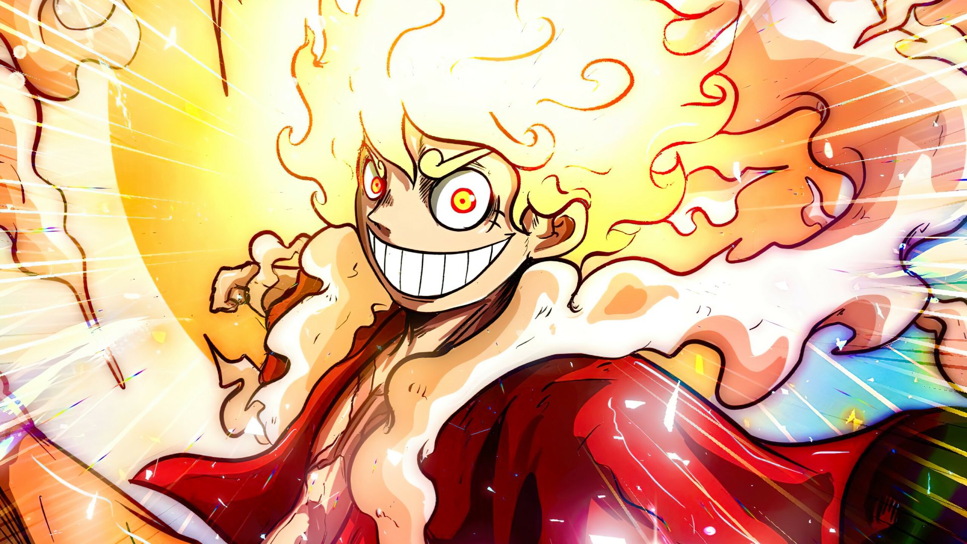 Luffy Sun God Nika Fan Art
