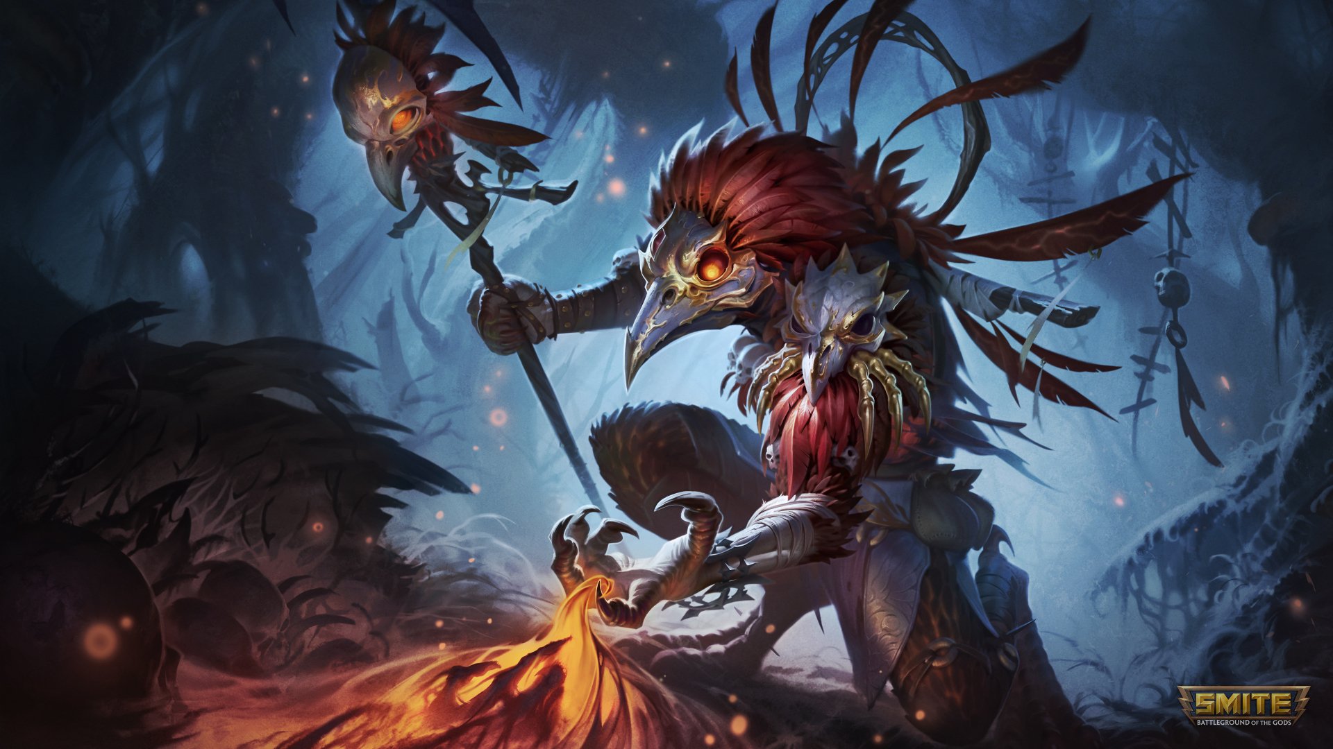 Download Ah Puch (Smite) Video Game Smite 4k Ultra HD Wallpaper