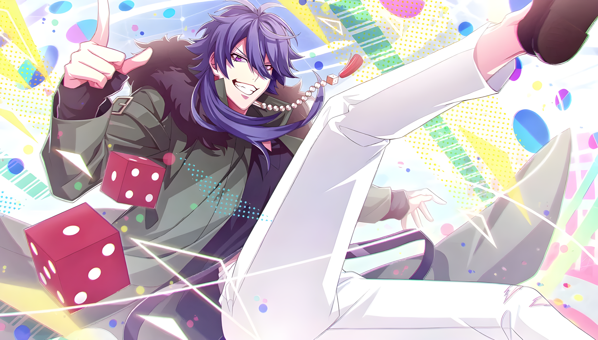 Download Dice Arisugawa Anime Hypnosis Mic 4k Ultra HD Wallpaper