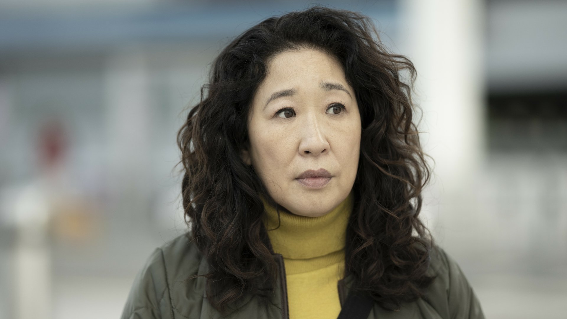 Download Sandra Oh TV Show Killing Eve 4k Ultra HD Wallpaper