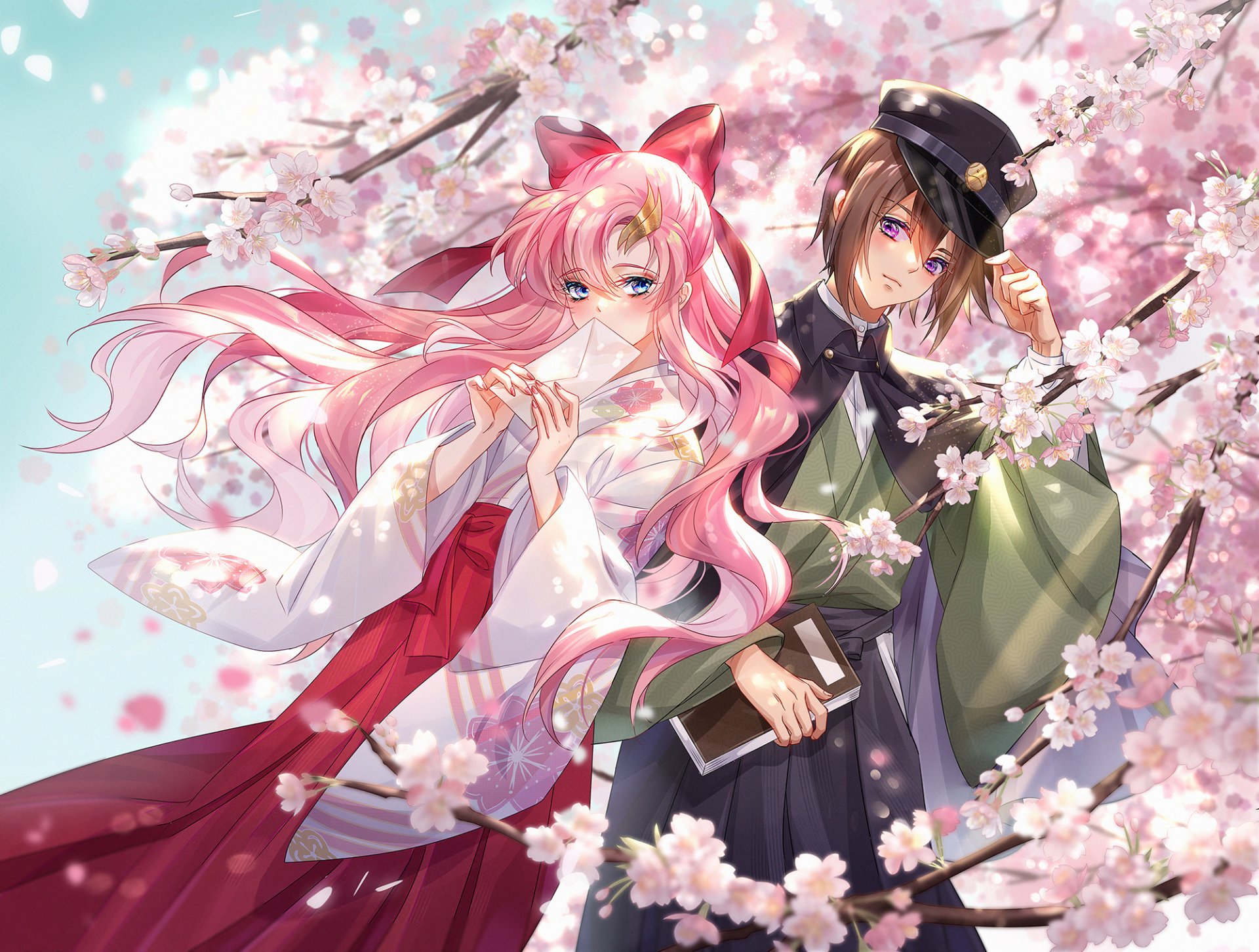 Download Lacus Clyne Kira Yamato Anime Mobile Suit Gundam Seed HD Wallpaper