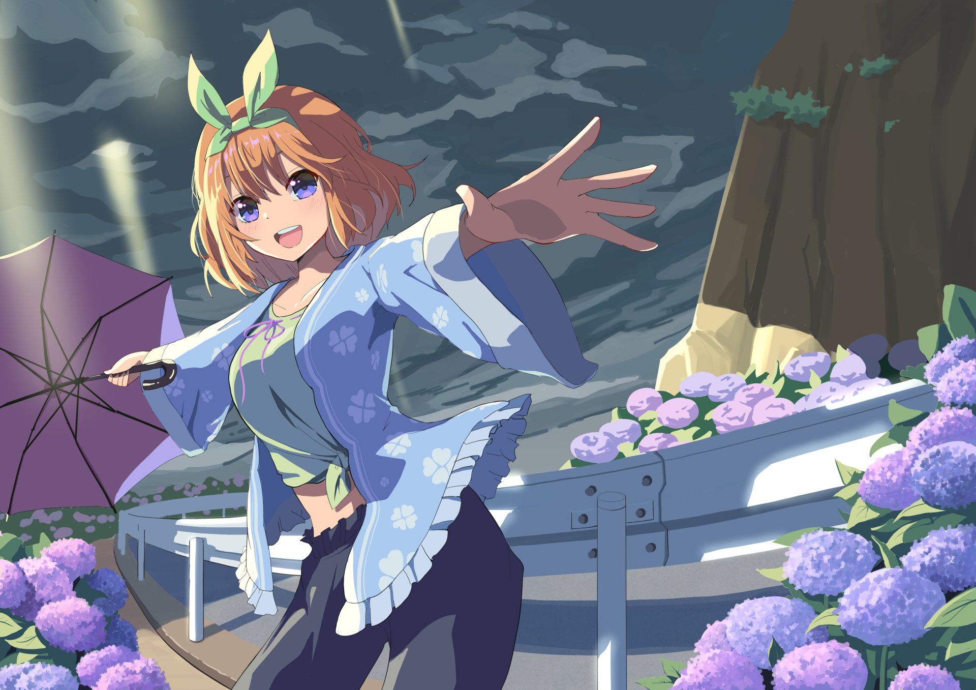 Download Yotsuba Nakano Anime The Quintessential Quintuplets HD Wallpaper by 安場夕一