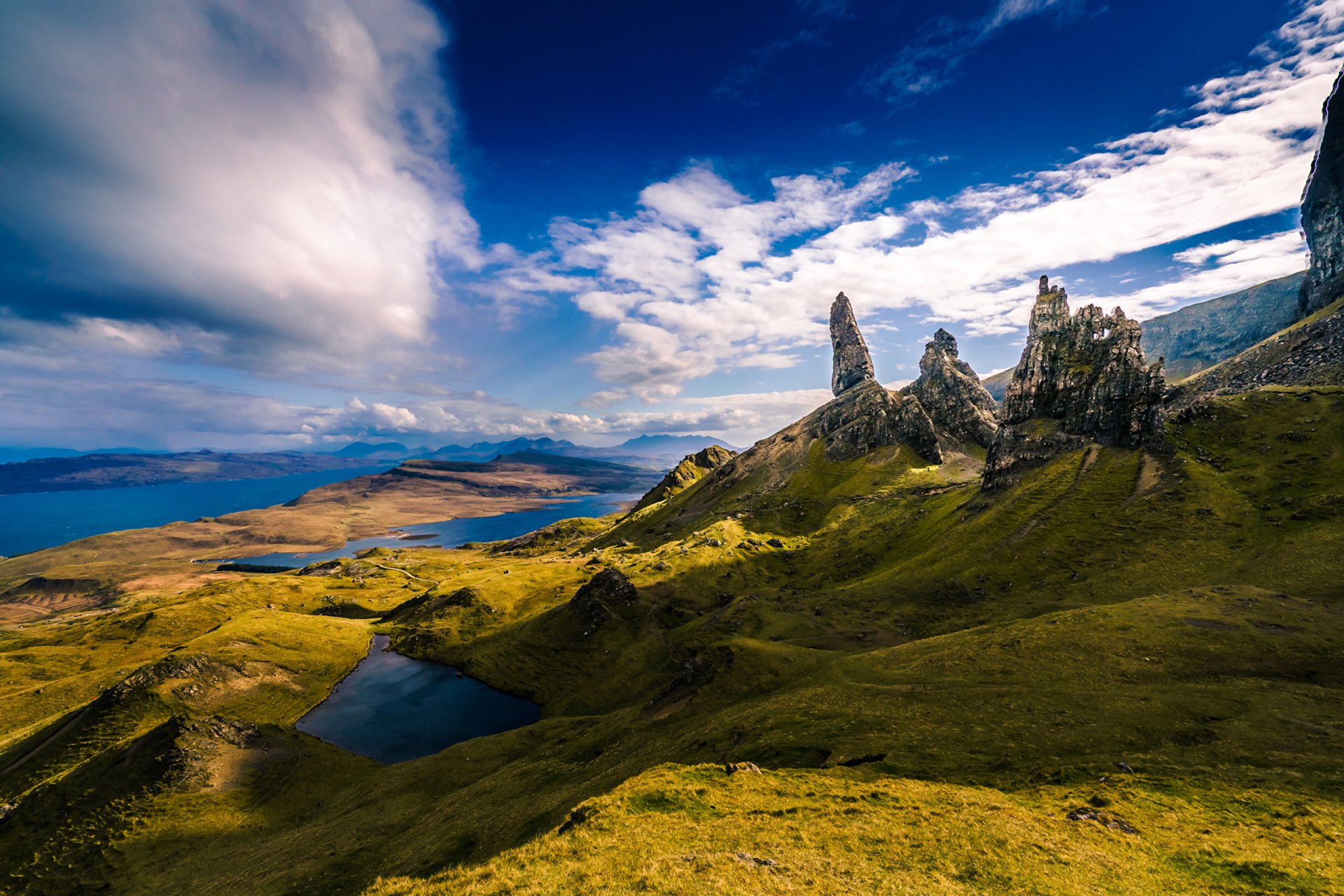 Download Scotland Nature Landscape HD Wallpaper