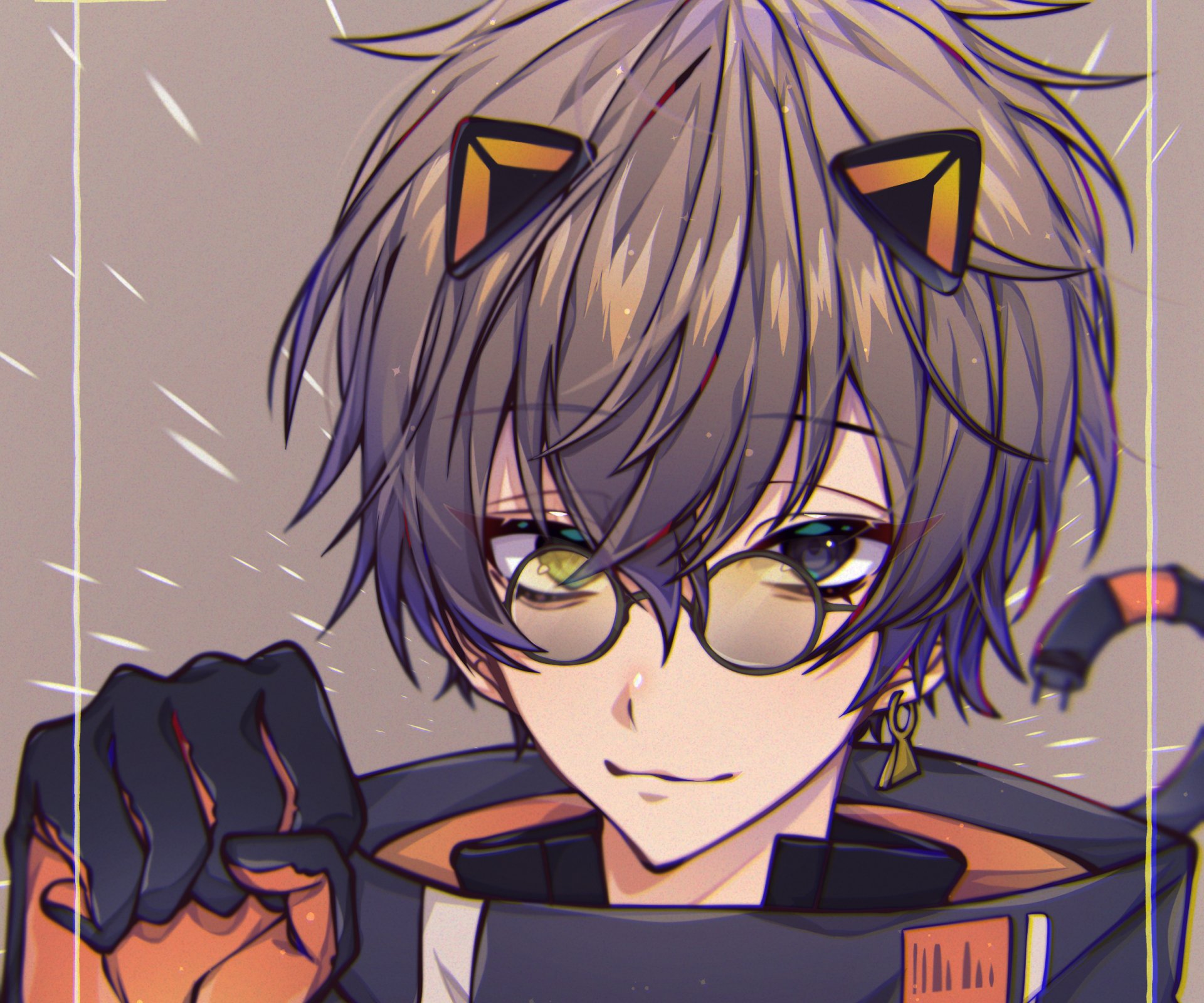 Download Noctyx Nijisanji Alban Knox Anime Virtual Youtuber HD Wallpaper