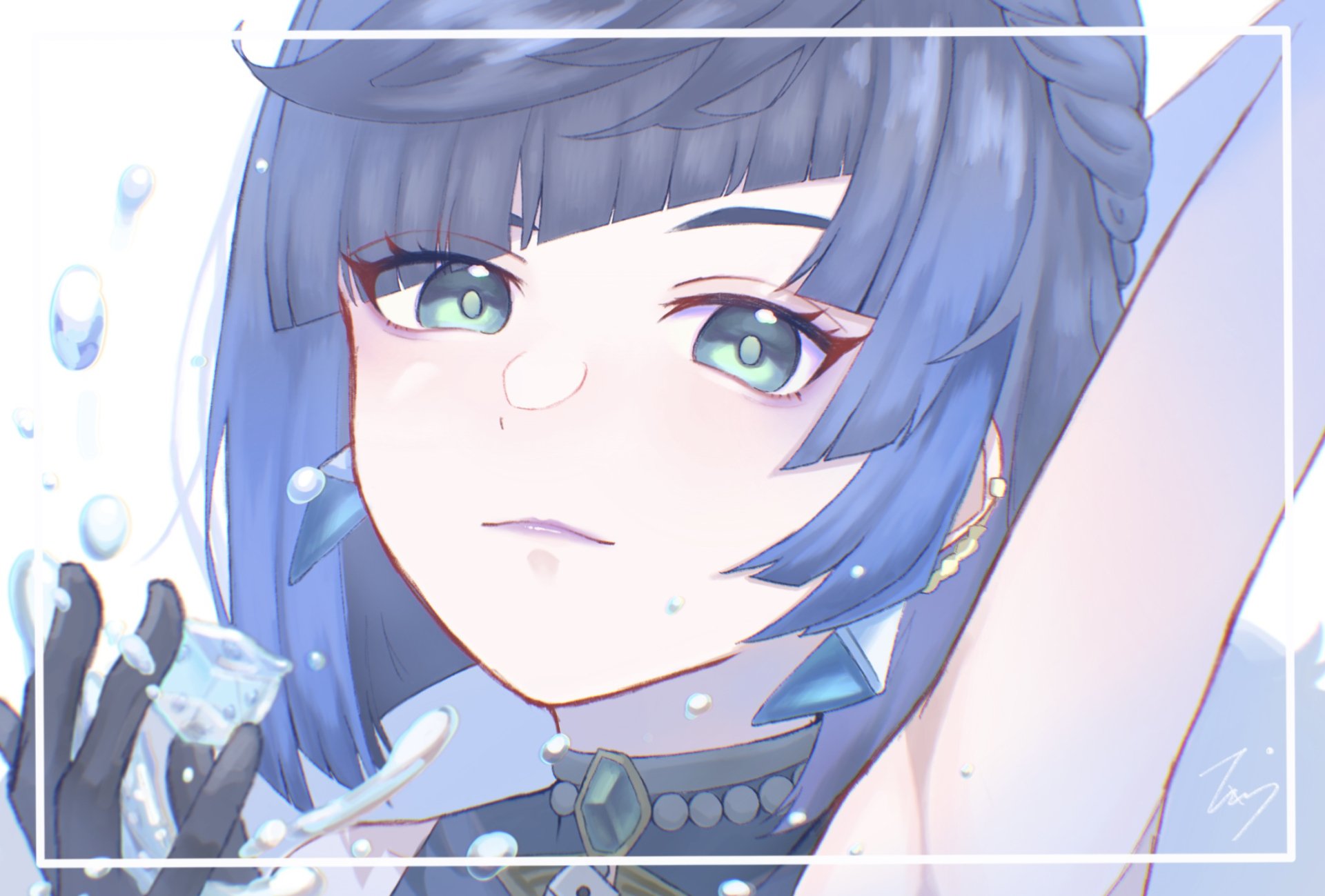 Download Yelan (Genshin Impact) Video Game Genshin Impact HD Wallpaper by てんとう