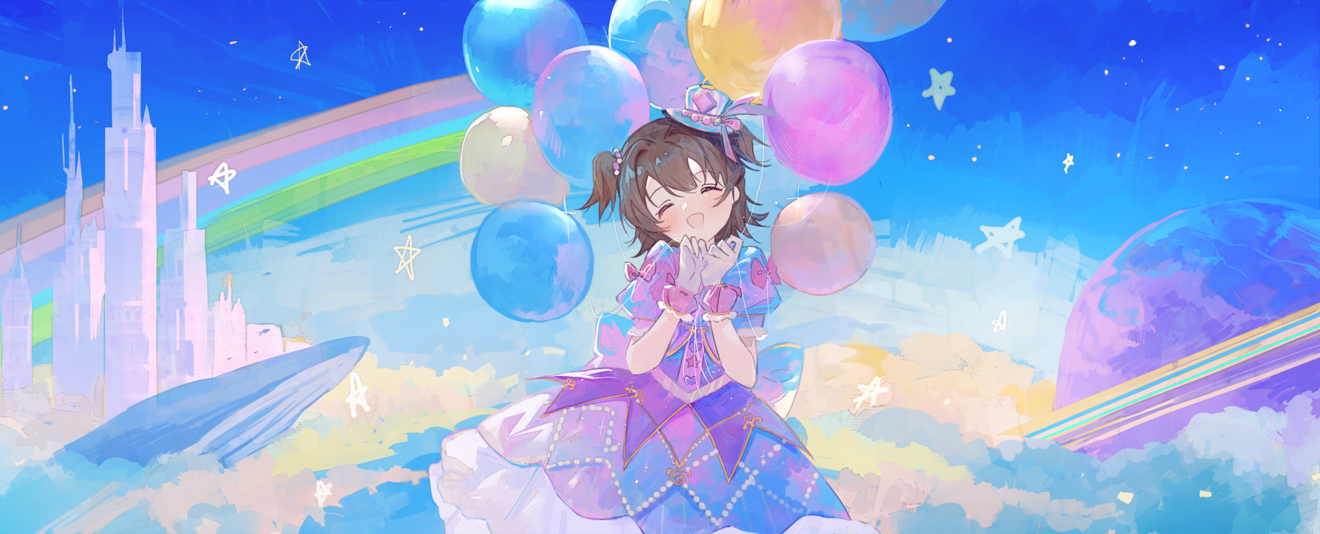 Download Miria Akagi Anime THE IDOLM@STER: Cinderella Girls Starlight Stage HD Wallpaper