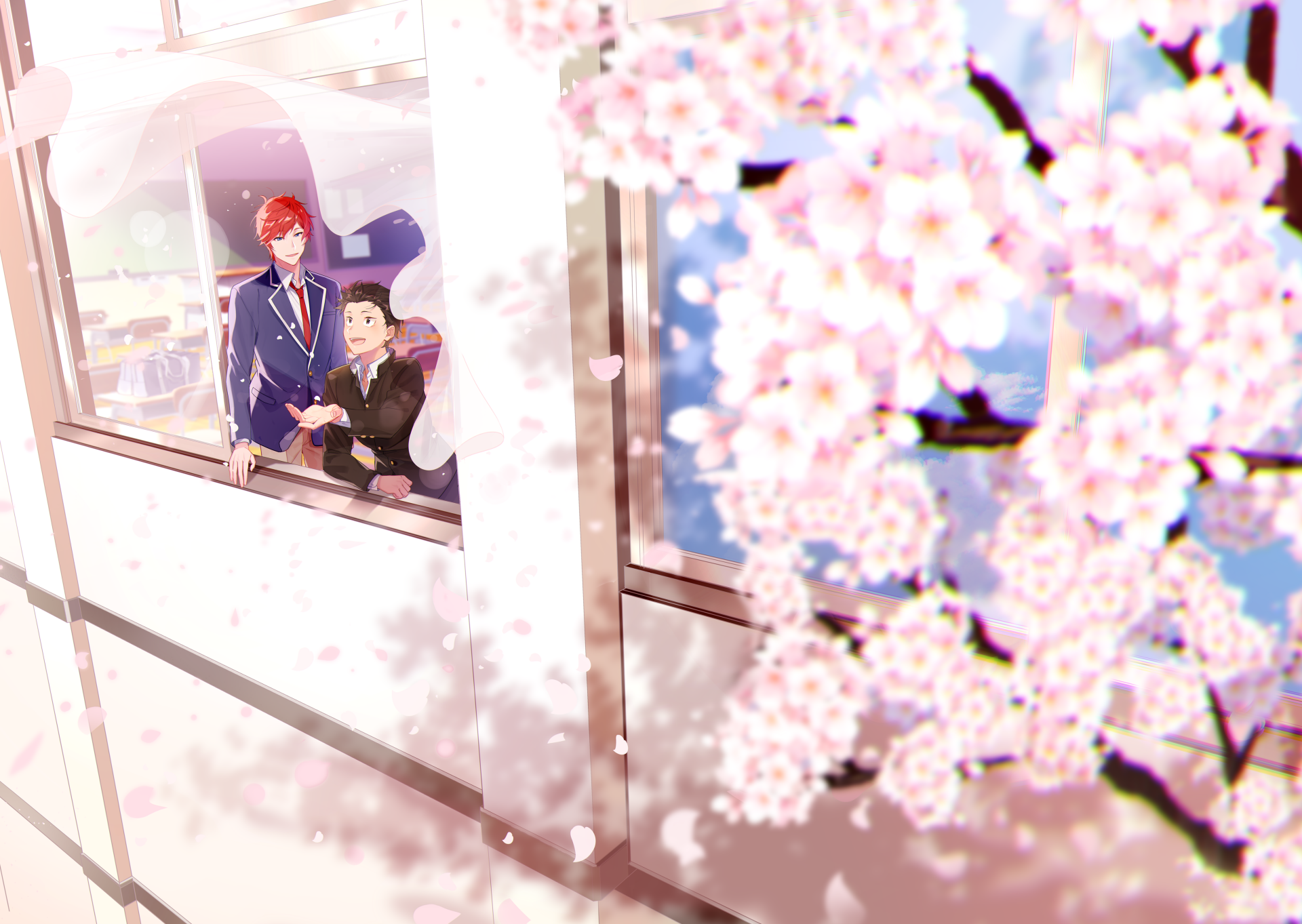 Download Reinhard Van Astrea Subaru Natsuki Anime Re:Zero - Starting Life In Another World 4k Ultra HD Wallpaper