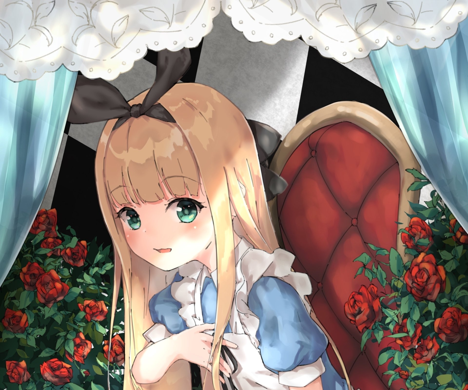 Download Mononobe Alice Anime Virtual Youtuber HD Wallpaper