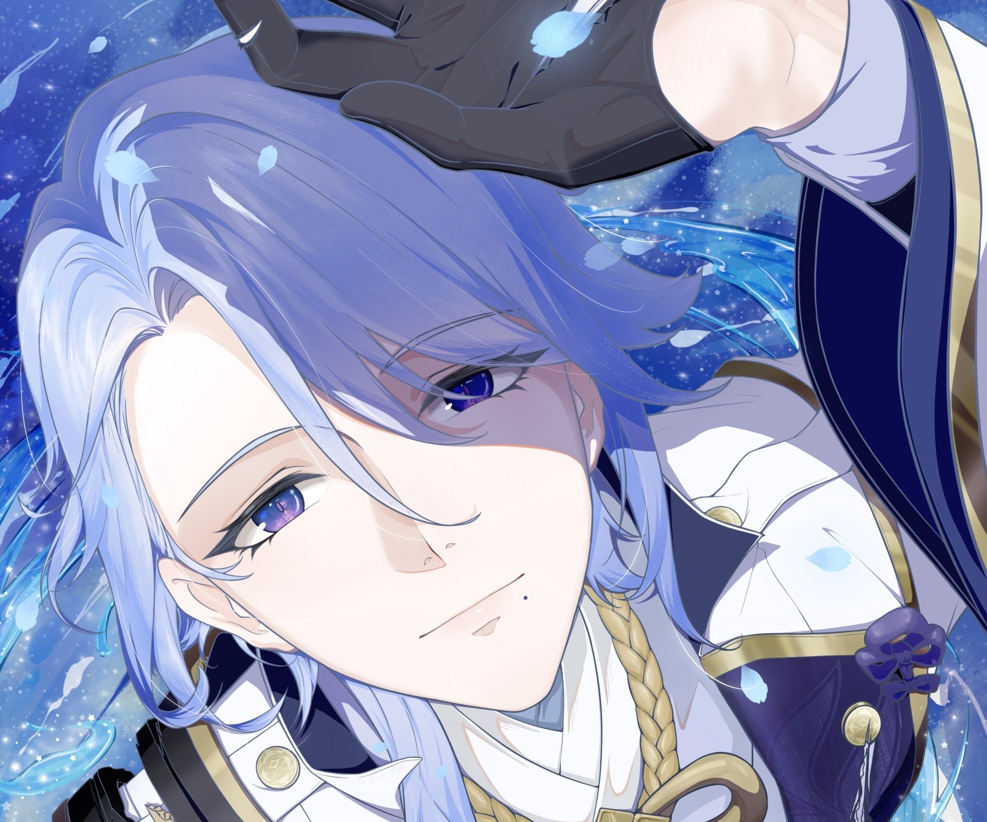 Download Kamisato Ayato Video Game Genshin Impact 4k Ultra HD Wallpaper