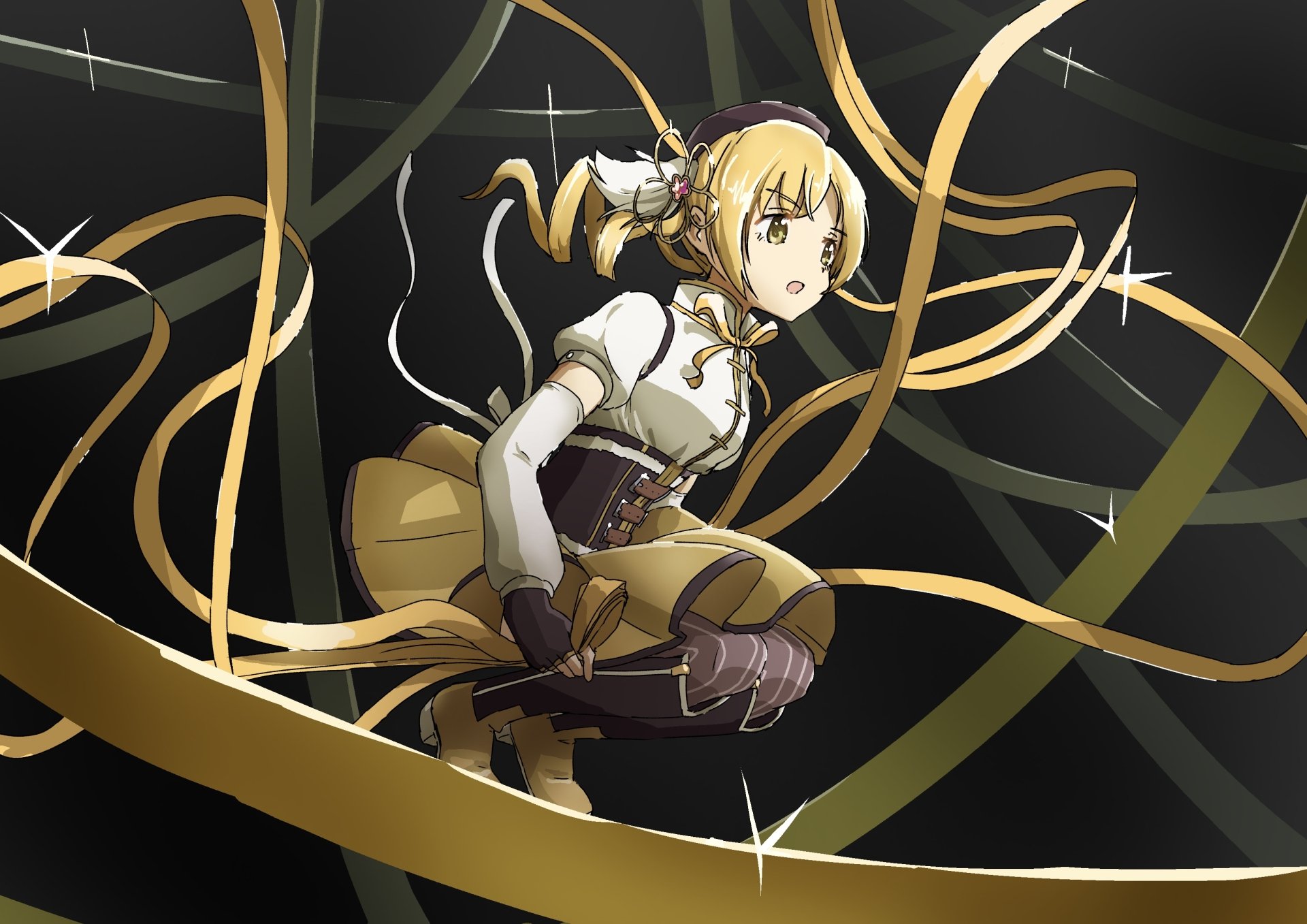 Download Mami Tomoe Anime Puella Magi Madoka Magica HD Wallpaper
