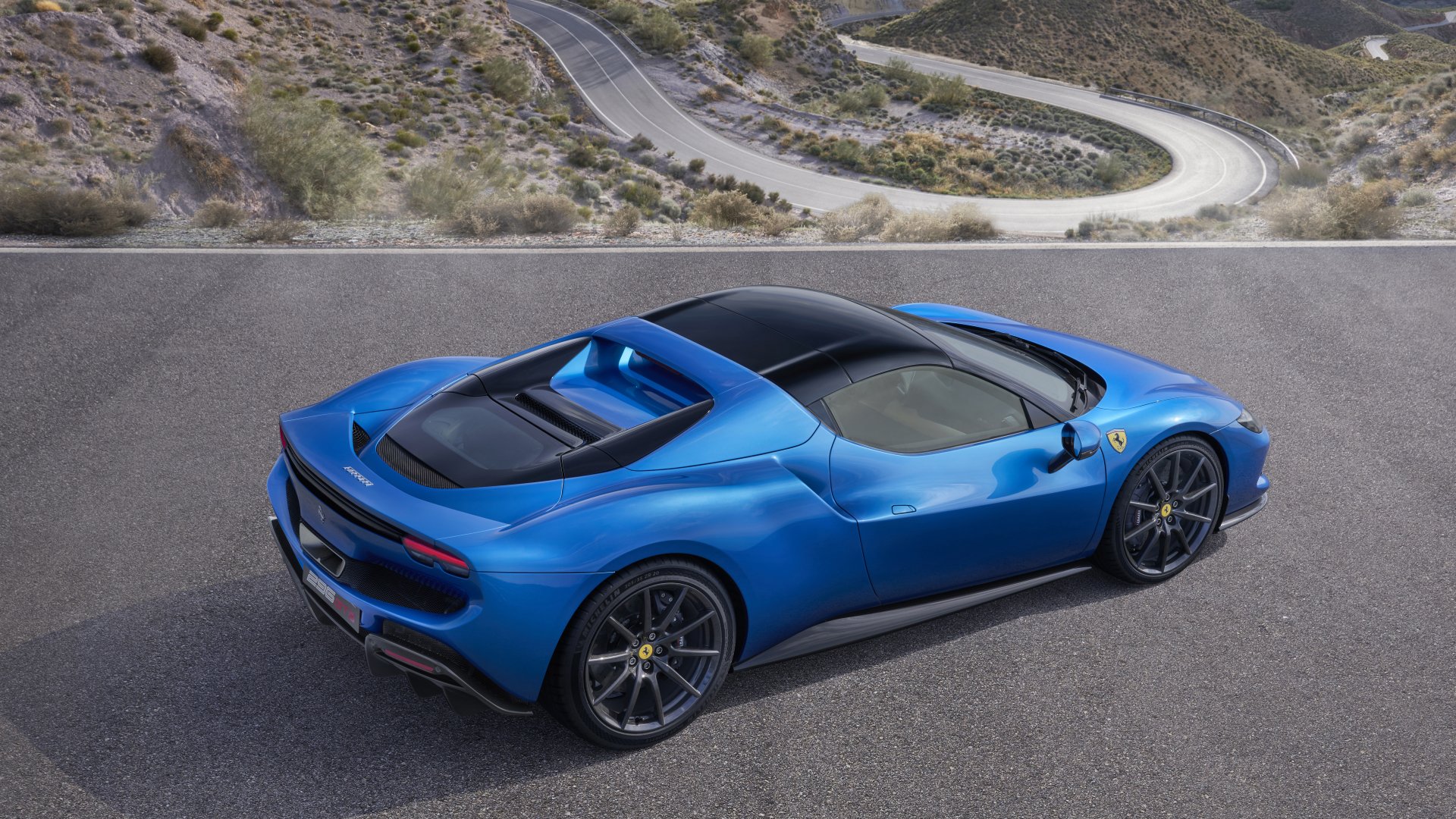 Download Vehicle Ferrari 296 GTS 8k Ultra HD Wallpaper