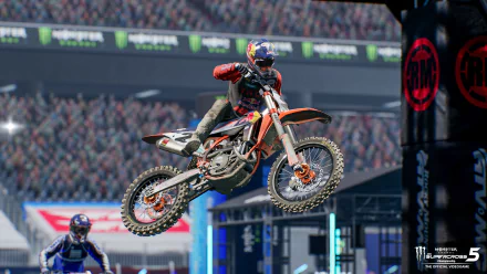 video game Monster Energy Supercross - The Official Videogame 5 HD Desktop Wallpaper | Background Image