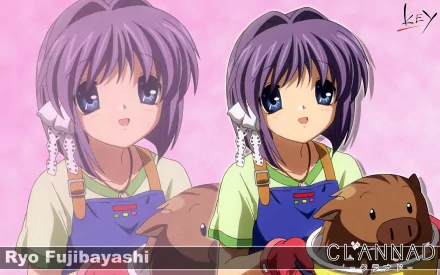 Botan (Clannad) Ryou Fujibayashi Anime Clannad HD Desktop Wallpaper | Background Image