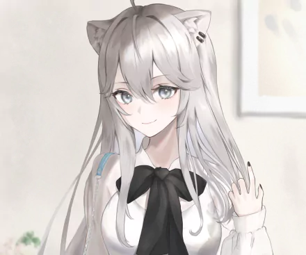 hololive Shishiro Botan Anime Virtual Youtuber HD Desktop Wallpaper | Background Image