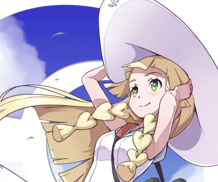 Lillie (Pokemon) video game Pokémon: Sun and Moon HD Desktop Wallpaper | Background Image