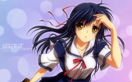 Misae Sagara Anime Clannad HD Desktop Wallpaper | Background Image