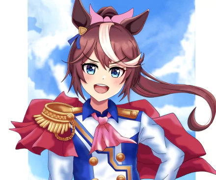 Tokai Teio Anime Uma Musume: Pretty Derby HD Desktop Wallpaper | Background Image