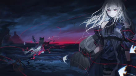 Skadi (Arknights) video game Arknights HD Desktop Wallpaper | Background Image