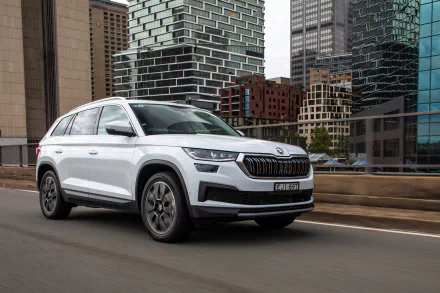 Skoda Kodiaq 4x4 vehicle Skoda Kodiaq HD Desktop Wallpaper | Background Image