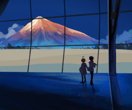 Anime The Promised Neverland HD Desktop Wallpaper | Background Image