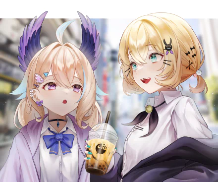 Nijisanji Millie Parfait Enna Alouette Anime Virtual Youtuber HD Desktop Wallpaper | Background Image