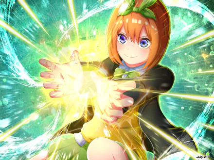 Yotsuba Nakano Anime The Quintessential Quintuplets HD Desktop Wallpaper | Background Image