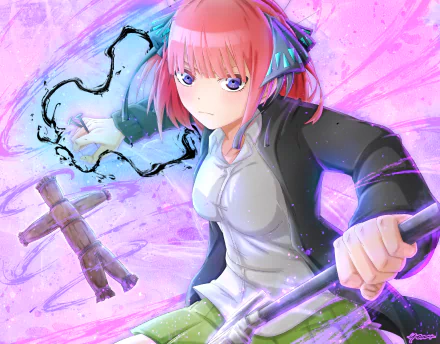 Nino Nakano Anime The Quintessential Quintuplets HD Desktop Wallpaper | Background Image