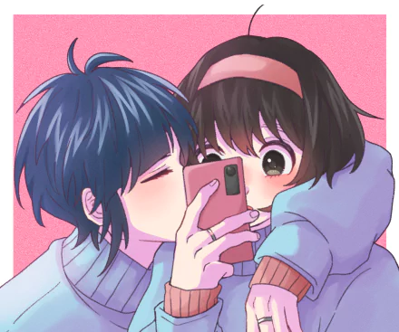 Yujiro Someya Hiyori Suzumi Anime To Become a Real Heroine! The Unpopular Girl and the Secret Task HD Desktop Wallpaper | Background Image