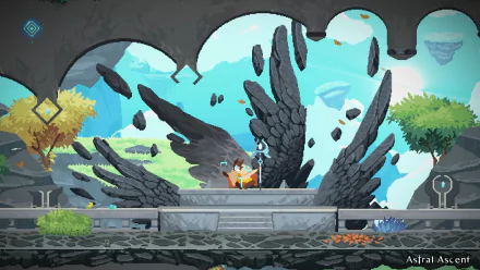 video game Astral Ascent HD Desktop Wallpaper | Background Image