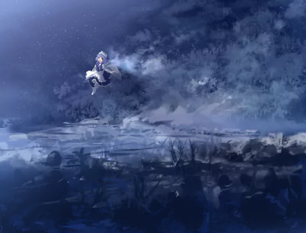 Letty Whiterock Anime Touhou HD Desktop Wallpaper | Background Image