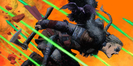  Fortnite Chapter 3, Season 2: Resistance - Eivor's Fury Loading Screen