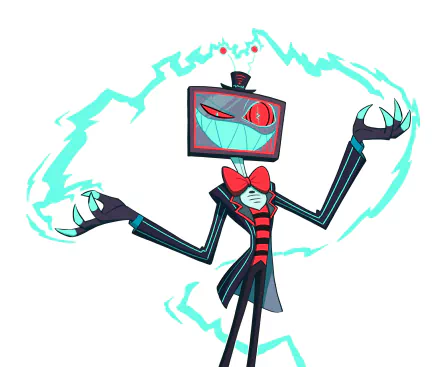 Vox (Hazbin Hotel) TV Show Hazbin Hotel HD Desktop Wallpaper | Background Image