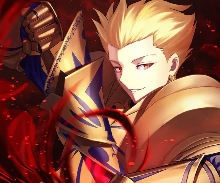 Gilgamesh (Fate Series) Anime Fate/Stay Night HD Desktop Wallpaper | Background Image