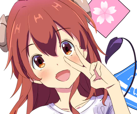 Yuuko Yoshida Anime The Demon Girl Next Door HD Desktop Wallpaper | Background Image