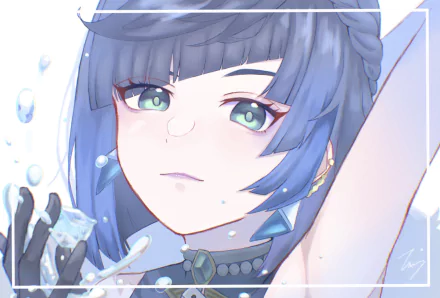 Yelan (Genshin Impact) video game Genshin Impact HD Desktop Wallpaper | Background Image