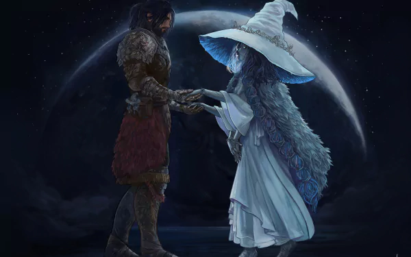 Tarnished (Elden Ring) Ranni the Witch video game Elden Ring HD Desktop Wallpaper | Background Image