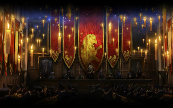  Gryffindor Wins the Cup by Atomhawk