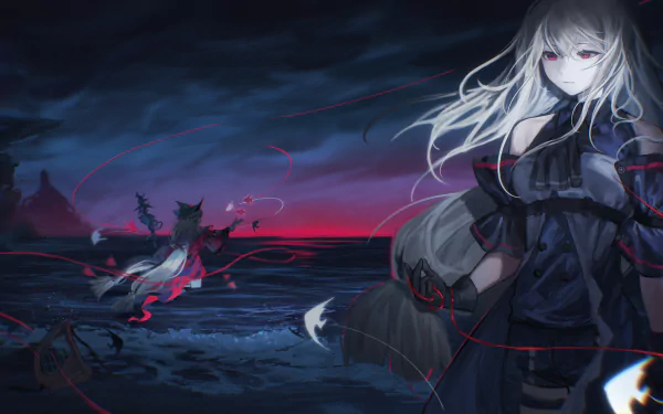 Skadi (Arknights) video game Arknights HD Desktop Wallpaper | Background Image