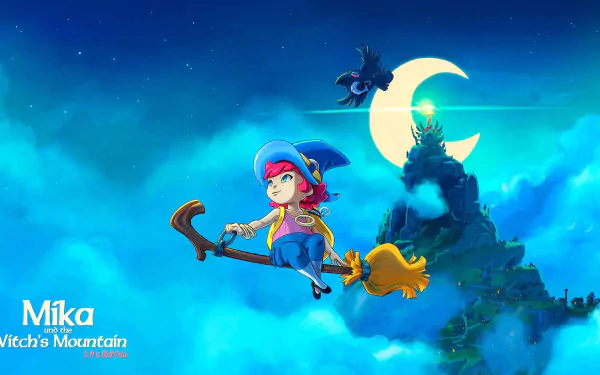 video game Mika and The Witch's Mountain HD Desktop Wallpaper | Background Image