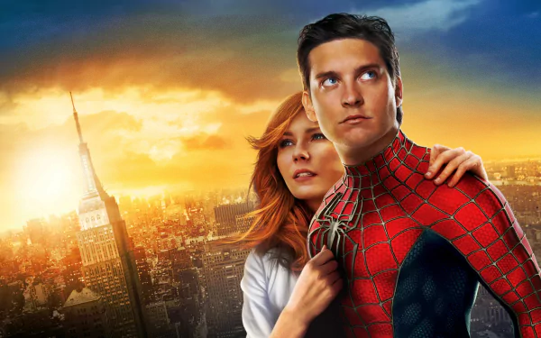 Tobey Maguire Kirsten Dunst movie Spider-Man 3 HD Desktop Wallpaper | Background Image
