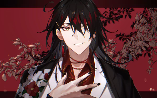 Luxiem Nijisanji Vox Akuma Anime Virtual Youtuber HD Desktop Wallpaper | Background Image