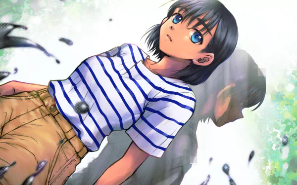 Mio Kofune Anime Summer Time Rendering HD Desktop Wallpaper | Background Image