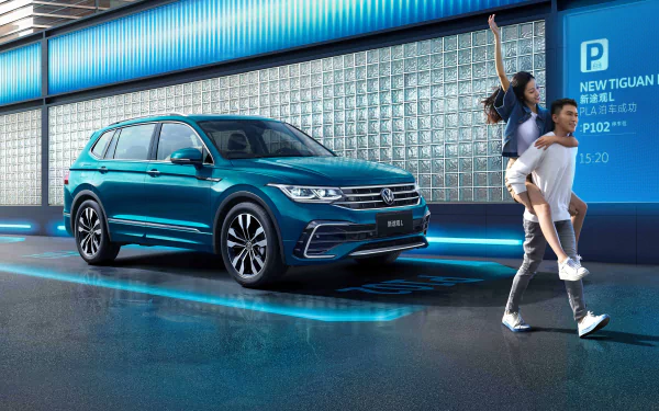 vehicle Volkswagen Tiguan L HD Desktop Wallpaper | Background Image