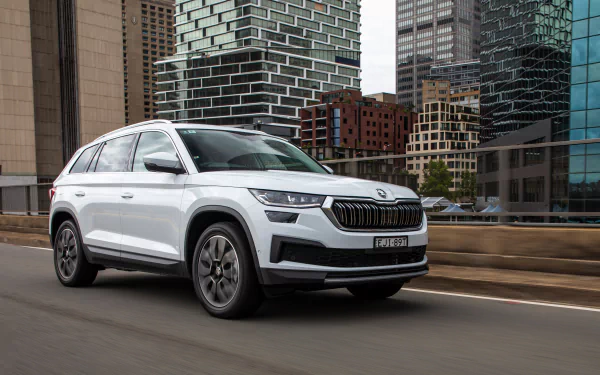 Skoda Kodiaq 4x4 vehicle Skoda Kodiaq HD Desktop Wallpaper | Background Image