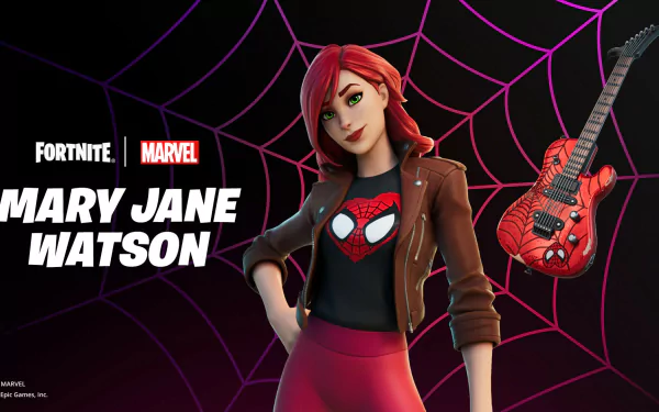 Mary Jane Watson video game Fortnite HD Desktop Wallpaper | Background Image