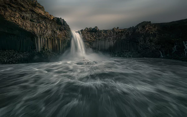 nature waterfall HD Desktop Wallpaper | Background Image