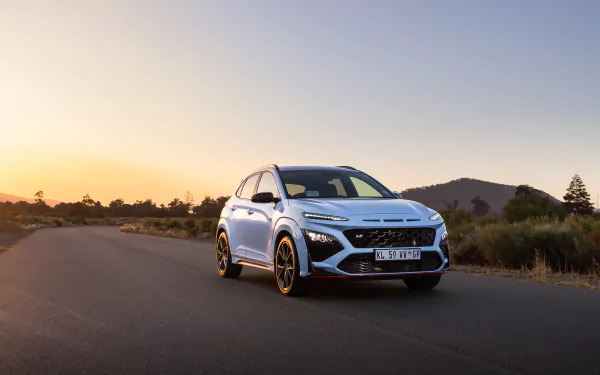 vehicle Hyundai Kona N HD Desktop Wallpaper | Background Image