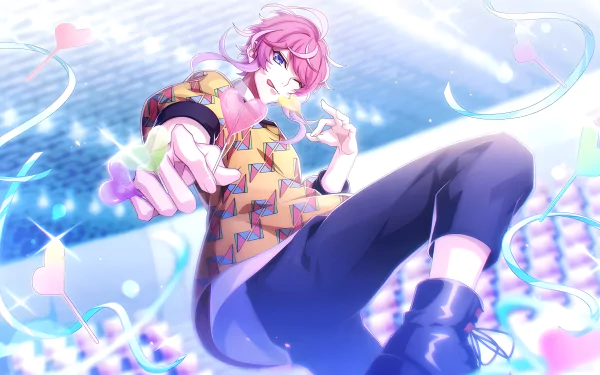 Ramuda Amemura Anime Hypnosis Mic HD Desktop Wallpaper | Background Image
