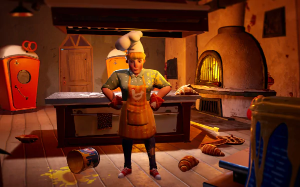 video game Hello Neighbor 2 HD Desktop Wallpaper | Background Image