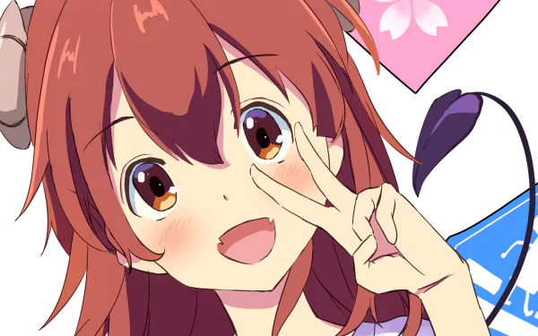 Yuuko Yoshida Anime The Demon Girl Next Door HD Desktop Wallpaper | Background Image